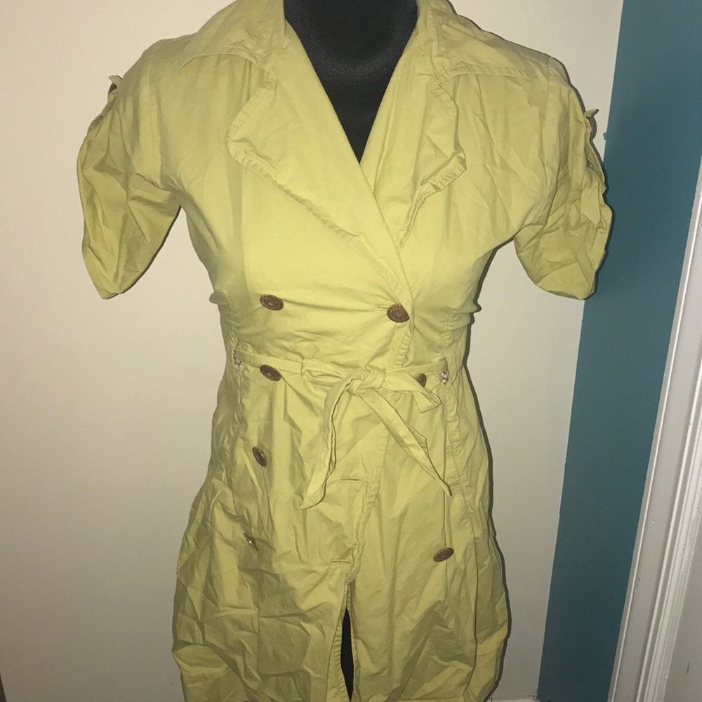 Very cute trench coat/ dress
